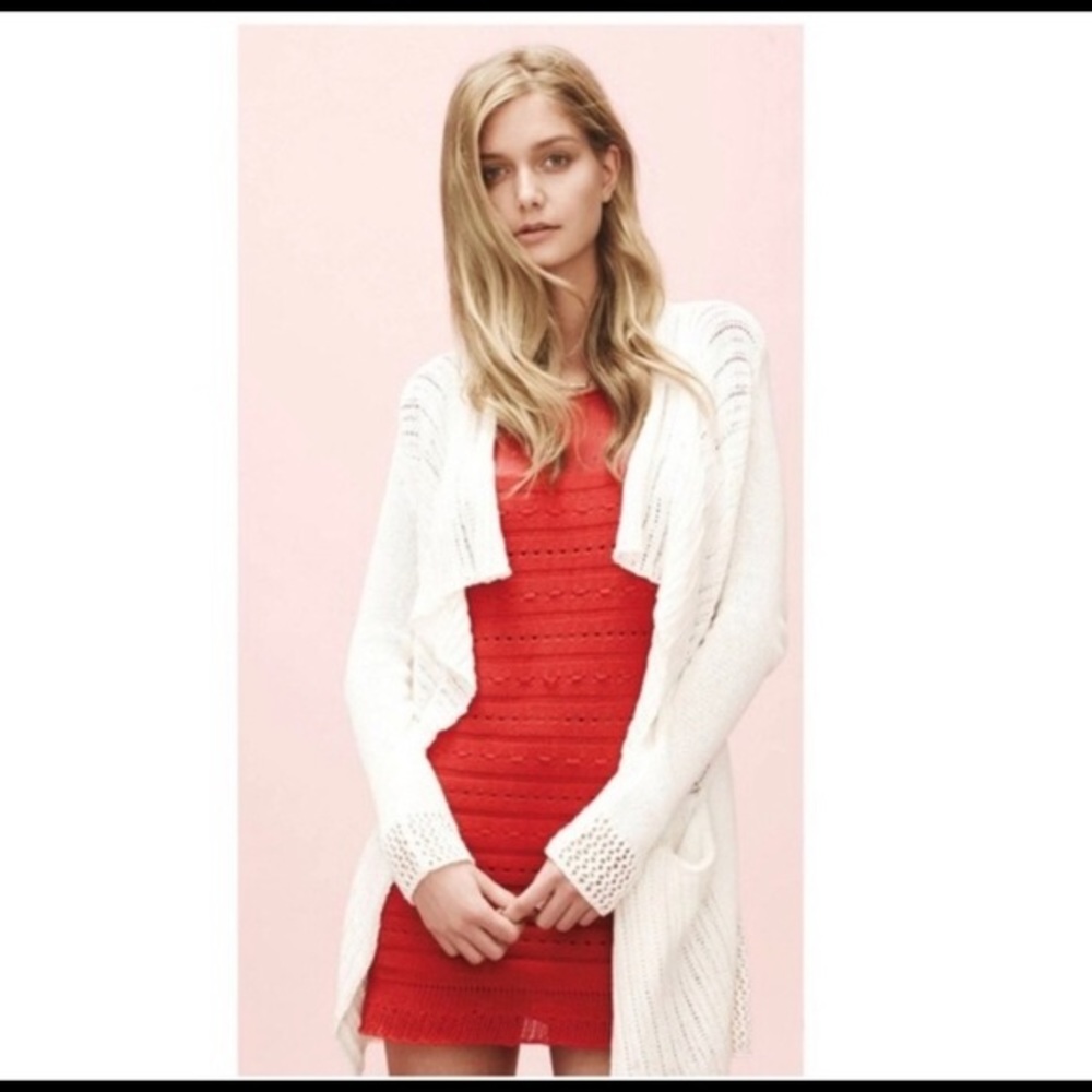 Anthropologie Guinevere Dash Dotted Mini Dress SM